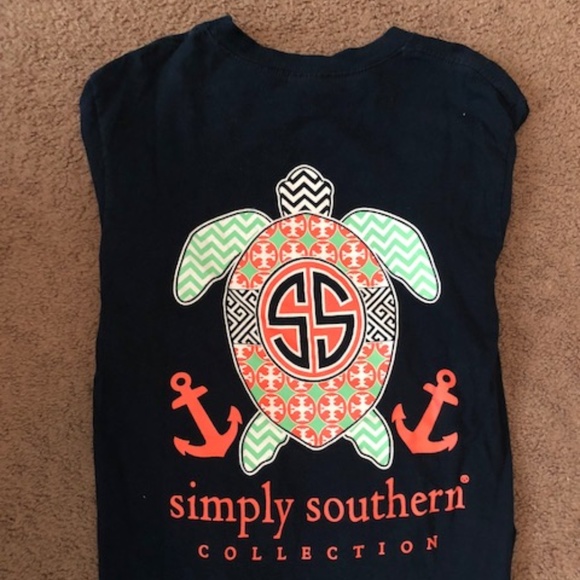Simply Southern - Sea Turtle design Long Sleeve - Picture 1 of 2